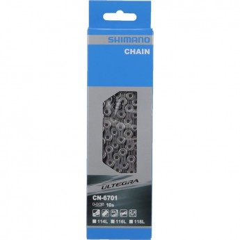 Цепь SHIMANO ULTEGRA, 6701, 10СК, 118 ЗВ., АМП.ПИН (1ШТ) Цепь SHIMANO ULTEGRA, 6701, 10СК, 118 ЗВ., АМП.ПИН (1ШТ)