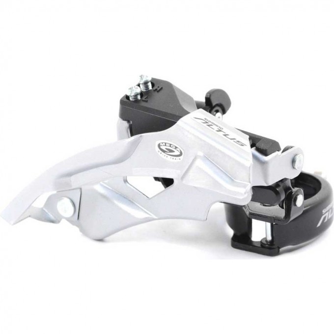 Переключатель передний SHIMANO ALTUS, M370 универсальная тяга, универсальный хомут, 3X9 скорость, угол: 63-66 EFDM370X3