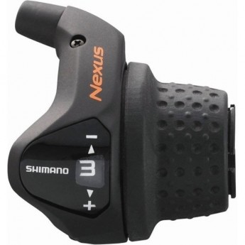Шифтер SHIMANO NEXUS, 3S41E, REVO, 3 скорости, трос+оплетка (1800мм), SM-BC06 Шифтер SHIMANO NEXUS, 3S41E, REVO, 3 скорости, трос+оплетка (1800мм), SM-BC06