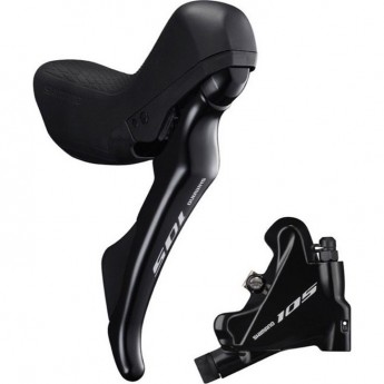 Шифтер/Тормозная ручка SHIMANO 105, ST-R7020 правый,BR-R7070, 11 скоростей, J-KIT, адаптер 25 мм, полимерный Шифтер/Тормозная ручка SHIMANO 105, ST-R7020 правый,BR-R7070, 11 скоростей, J-KIT, адаптер 25 мм, полимерный