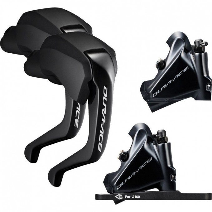 Шифтер/Тормозная ручка SHIMANO DURA-ACE DI2, ST-R9180/BR-R9170, ПРАВЫЙ, НА 11СК. ПОД ПЕРЕД ДИСК. ТОРМ., ДЛЯ РОТОР.140мм IR9180DRF4SA10A
