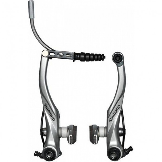 Тормоз v-br SHIMANO ALIVIO, T4010, серебро, передние колодки S70C EBRT4010FX41SSP