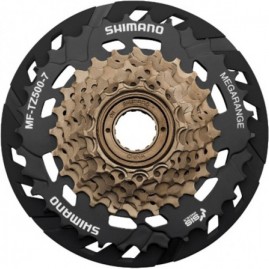 Трещотка SHIMANO TZ500, 7 скоростей, 14-34, с защитой, без упаковки Трещотка SHIMANO TZ500, 7 скоростей, 14-34, с защитой, без упаковки