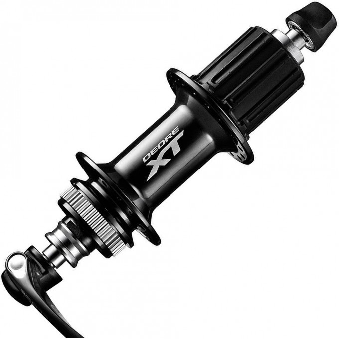 Втулка задняя SHIMANO DEORE XT, M8000, 32 отверстия, 8/9/10/11 скоростей, QR, C.LOCK EFHM8000BZA