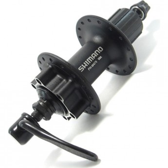 Втулка задняя SHIMANO M475, 32 отверстия, 8/9 скоростей, 6-болтов, QR 166 мм, черный Втулка задняя SHIMANO M475, 32 отверстия, 8/9 скоростей, 6-болтов, QR 166 мм, черный