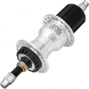 Втулка задняя SHIMANO TOURNEY IM70, 36 отверстия, 8/9 скорость, под гайки, под роллер, 135X185 (M10), серебристый Втулка задняя SHIMANO TOURNEY IM70, 36 отверстия, 8/9 скорость, под гайки, под роллер, 135X185 (M10), серебристый