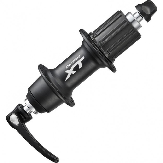 Втулка задняя SHIMANO XT, T780, 32 ОТВ, 8/9/10СК, QR, ЦВ. ЧЕРНЫЙ EFHT780BZAL