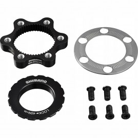 Адаптер дискового тормоза SHIMANO SM-RTAD05 переходник с CenterLock на 6 болтов ESMRTAD05 Адаптер дискового тормоза SHIMANO SM-RTAD05 переходник с CenterLock на 6 болтов ESMRTAD05