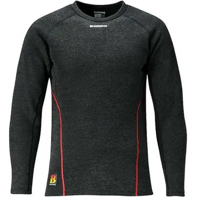 Фуфайка SHIMANO BREATHHYPER+℃ IN-020Q черная XL 59YIN020Q19