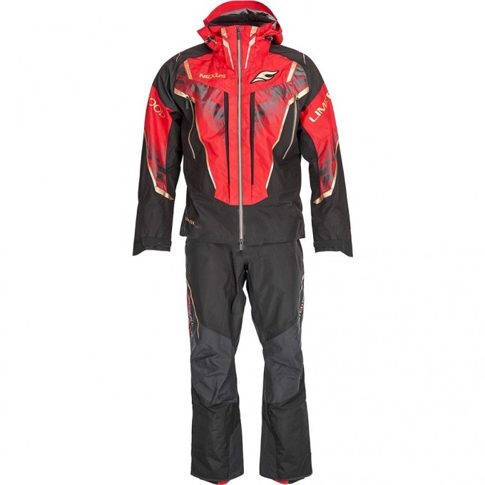 Костюм SHIMANO NEXUS RT-112T Gore-Tex Limited красный, размер 2XL 59YRT112T2A