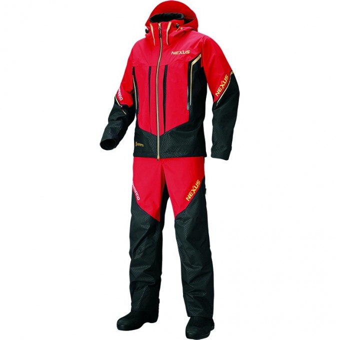 Костюм SHIMANO NEXUS RT-119S Gore-Tex красный, размер XL 59YRT119S29