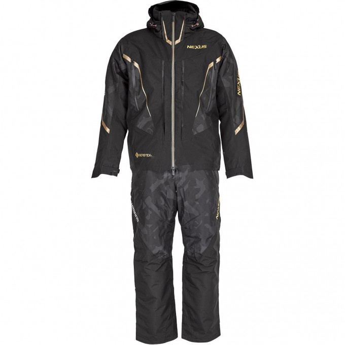 Костюм утеплённый SHIMANO NEXUS RB-119T Gore-Tex rock black, размер M 59YRB119T35