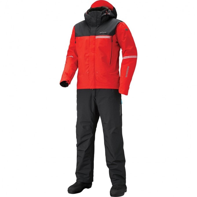 Костюм утеплённый SHIMANO RB-025S красный, размер XL 5YRB025S28