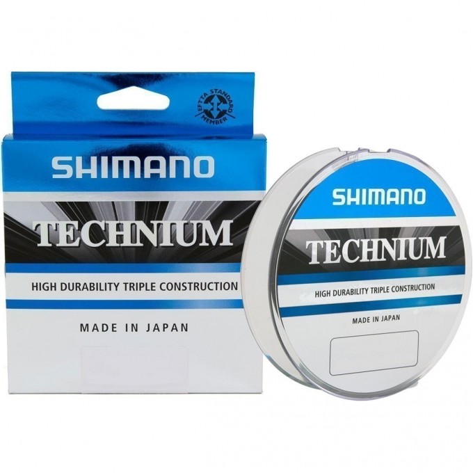 Леска плетёная SHIMANO TECHNIUM 200м черная 0,305мм 8,5кг TEC20030