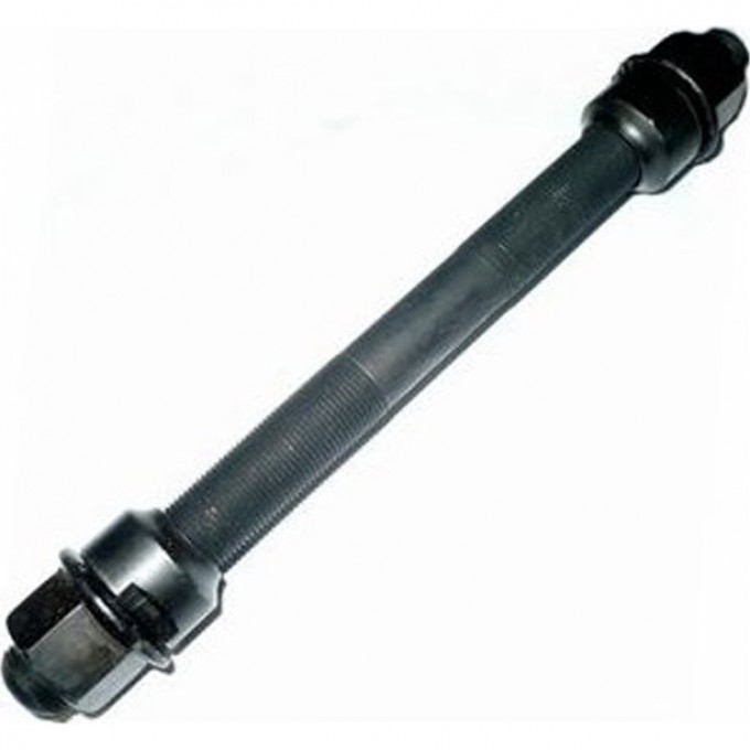 Ось в сборе SHIMANO для FH-TX800, 185мм(7-9/32"), под гайки Y31K98010