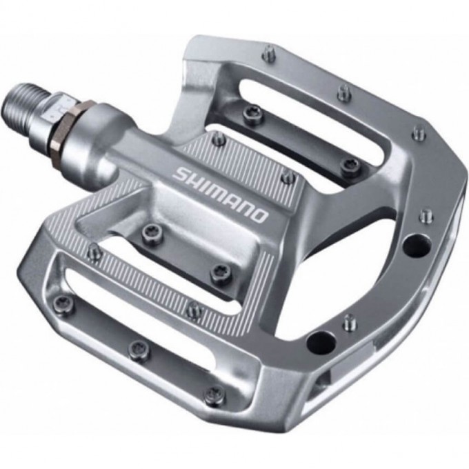 Педали SHIMANO GR500, топталки, серебристый EPDGR500S