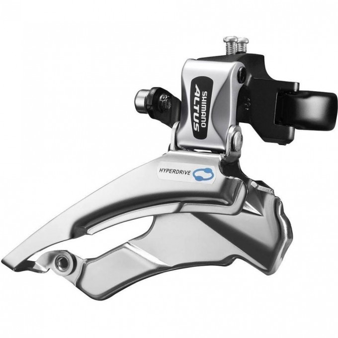 Переключатель передний SHIMANO ALTUS, M313, универсальная тяга, универсальный хомут, угол:63-66, для 42/48T EFDM313X3