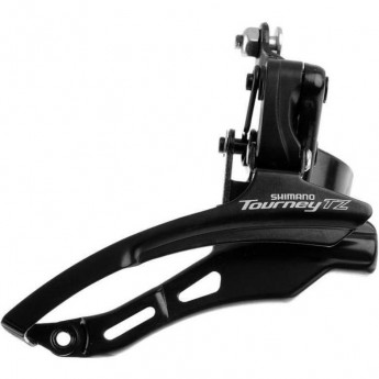 Переключатель передний SHIMANO TZ500, нижняя тяга, 31.8, 42T, без упаковки Переключатель передний SHIMANO TZ500, нижняя тяга, 31.8, 42T, без упаковки