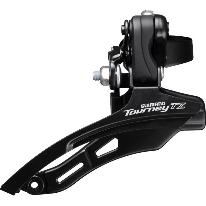 Переключатель передний SHIMANO TZ500, верхняя тяга, 28.6, 42T, индивидуальная упаковка EFDTZ500DSTS6