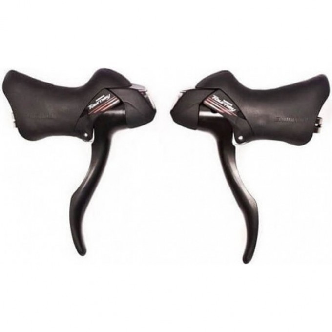 Шифтер SHIMANO TOURNEY шоссе, A070, 2X7 скорости, трос+оплетка ESTA070PACX1