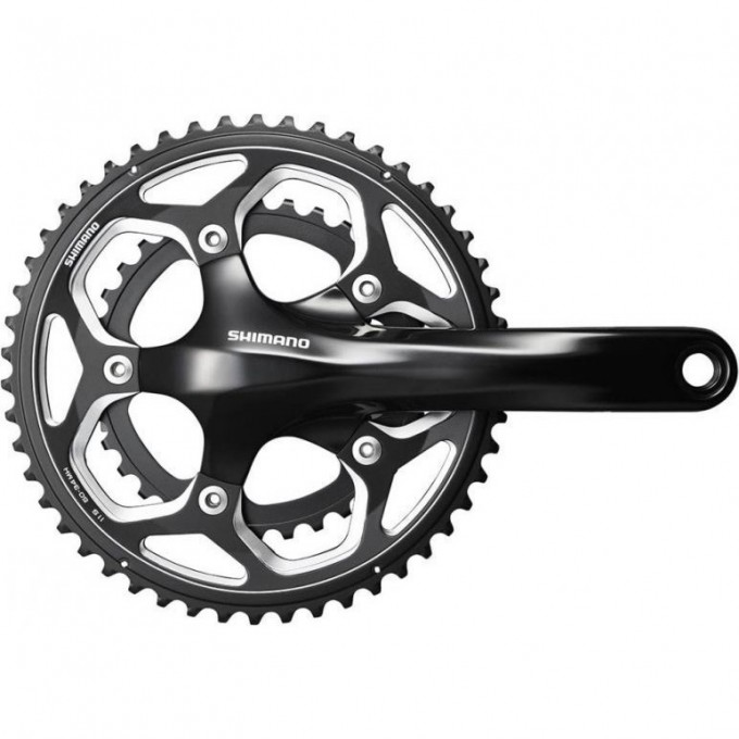 Система SHIMANO 105 RS500, 11 скоростей, 175 мм, 50/34T, черный EFCRS500EX04L