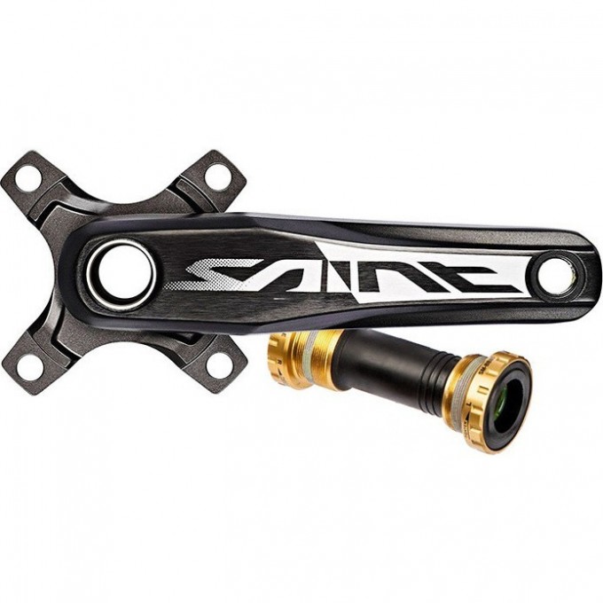 Система SHIMANO SAINT, M825, 170мм, без звезды, с кареткой, длина 83мм IFCM825CBX