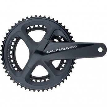 Система SHIMANO ULTEGRA, R8000, 175 мм, интегрированный вал, 53/39T без каретки Система SHIMANO ULTEGRA, R8000, 175 мм, интегрированный вал, 53/39T без каретки