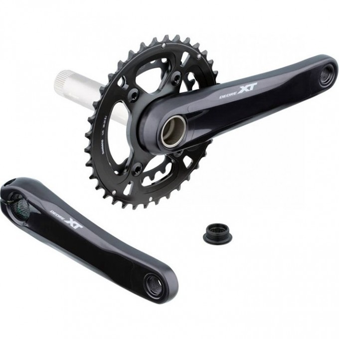 Система SHIMANO XT, M8000-2, 175мм, для 11 скоростей, 34x24T, без каретки, с бонками для CL 48.8мм IFCM8000EX44