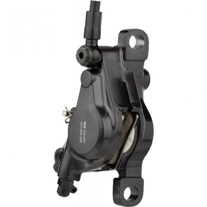 Тормоз дисковый SHIMANO XT, M8120, BL(правый)/BR(задний), J-KIT, полимерная колодка с кулером, 170мм IM8120JRRXSA170