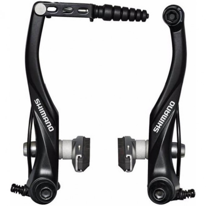 Тормоз v-br SHIMANO ALIVIO, T4000, передние, колодки S65T, черный EBRT4000FX43SLP