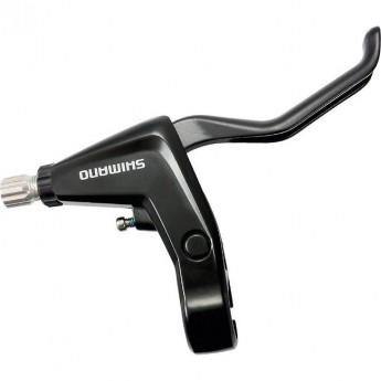 Тормозная ручка SHIMANO ALIVIO, T4000, левая, черный, V-BR под 2 пальца Тормозная ручка SHIMANO ALIVIO, T4000, левая, черный, V-BR под 2 пальца