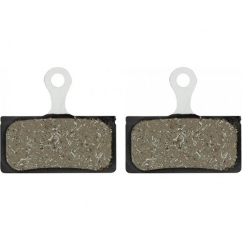 Тормозные колодки, для дисковых тормозов SHIMANO G03A, полимерные, пара, с пружин с шплинтом Тормозные колодки, для дисковых тормозов SHIMANO G03A, полимерные, пара, с пружин с шплинтом