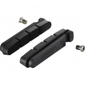 Вкладыш тормозной колодки SHIMANO R55C3 шоссейные, пара, для DA, ULTEGRA, 105 Y8FN98090 Вкладыш тормозной колодки SHIMANO R55C3 шоссейные, пара, для DA, ULTEGRA, 105 Y8FN98090