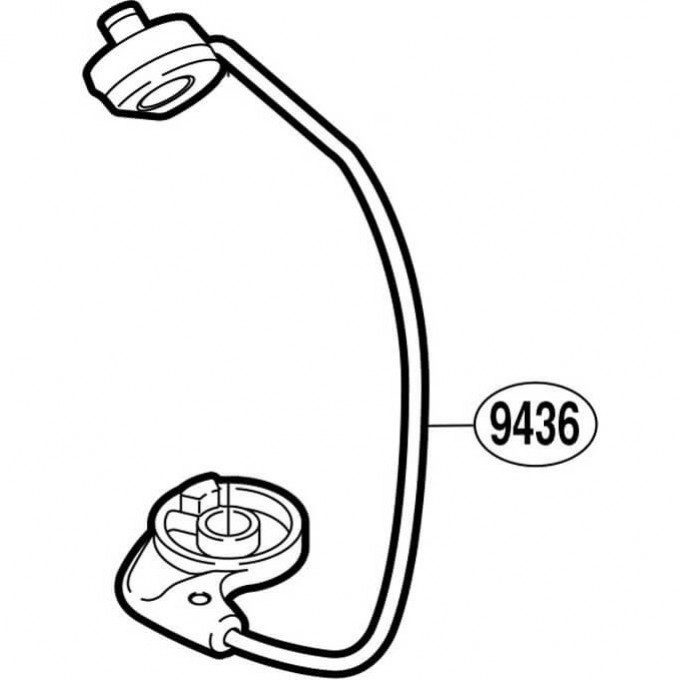 Запчасть для катушки SHIMANO BAIL ASSEMBLY дуга лесоукладывателя RD9436