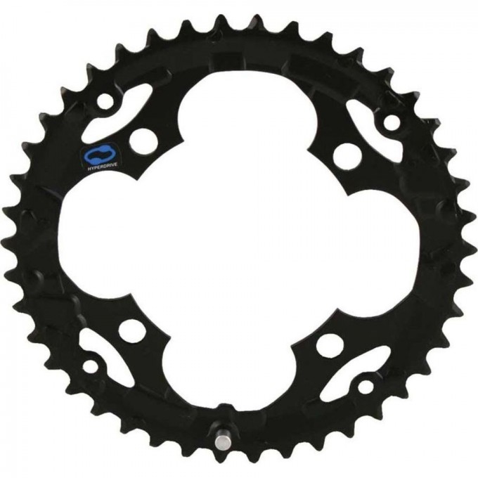 Звезда передняя для велосипеда SHIMANO ALIVIO для FC-M415, 42T, черный Y1GM98030