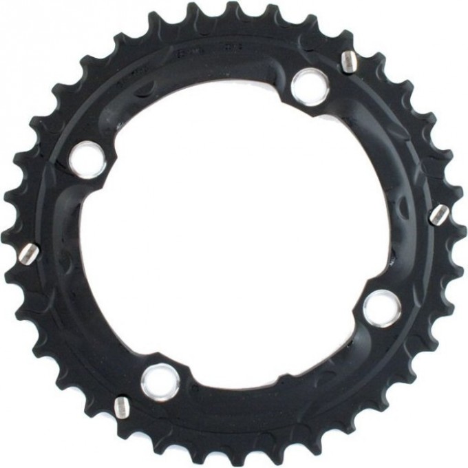 Звезда передняя для велосипеда SHIMANO DEORE SLX 36T(черная), для FC-M665 Y1KG98050