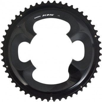 Звезда передняя SHIMANO 105, для FC-R7000, 53T-MW для 53-39T, черная Звезда передняя SHIMANO 105, для FC-R7000, 53T-MW для 53-39T, черная