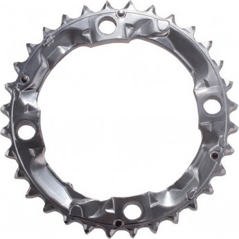Звезда передняя SHIMANO ALIVIO для FC-M415, 32T, серебристого цвета Звезда передняя SHIMANO ALIVIO для FC-M415, 32T, серебристого цвета