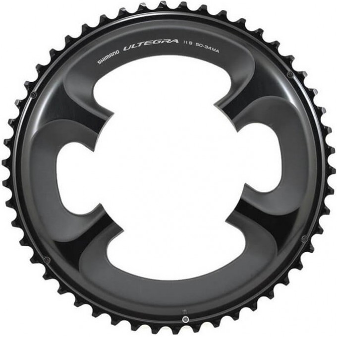 Звезда передняя SHIMANO ULTEGRA FC-6800, 50T-MA, черная, для 50-34T Y1P498060