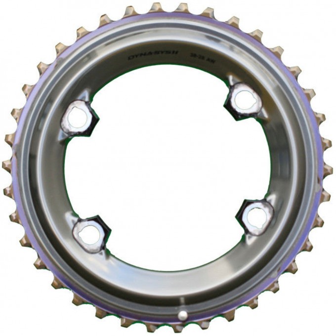 Звезда передняя SHIMANO Y-PART для FC-M522, 24T-AE, черный Y1N098010
