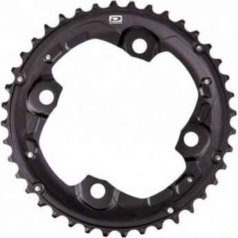Звезда передняя SHIMANO Y-PART FC-M615, 38T-AK, черная Звезда передняя SHIMANO Y-PART FC-M615, 38T-AK, черная